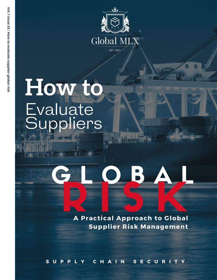 How to Evaluate Supplier Risk. The XFACTOR guide cover